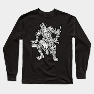 necromancer warrior Long Sleeve T-Shirt